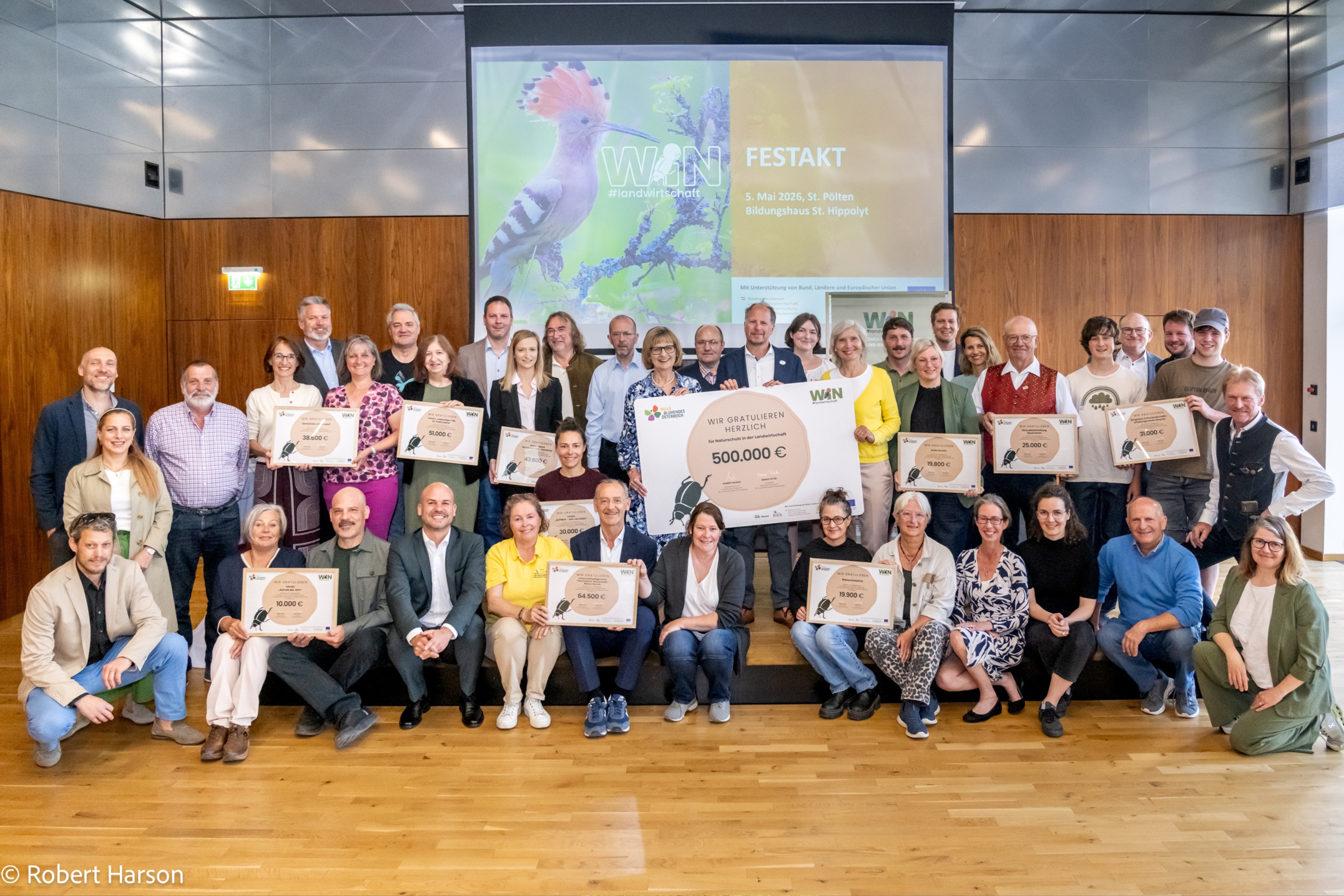 WIN #landwirtschaft zeichnet 15 Projekte aus Landwirtschaft und Naturschutz aus.