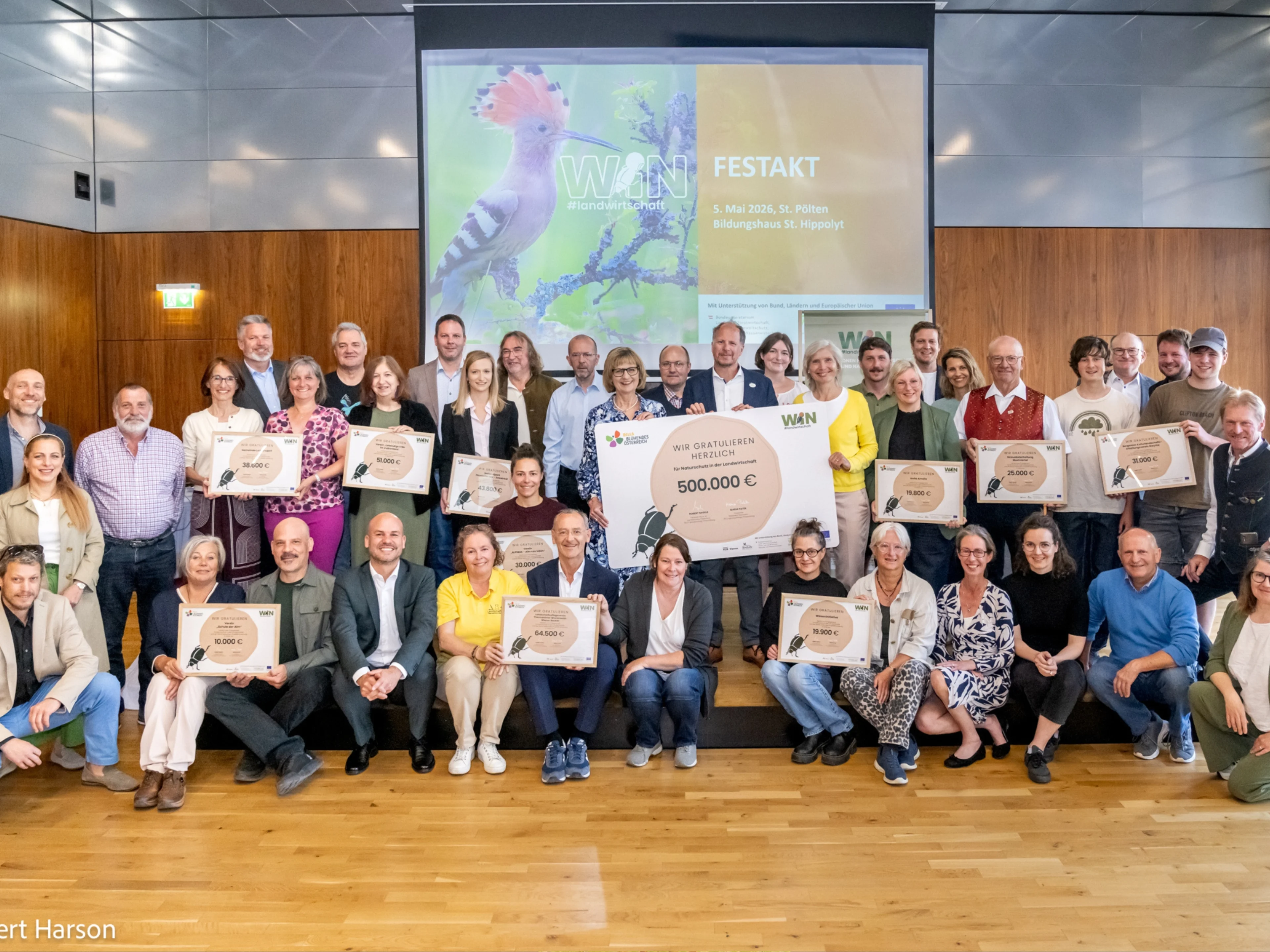 WIN #landwirtschaft zeichnet 15 Projekte aus Landwirtschaft und Naturschutz aus.