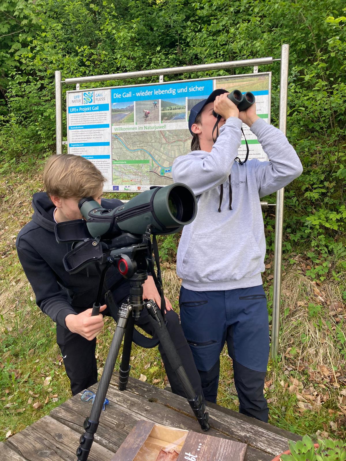Ein Team beim BirdRace 2026 in Oberösterreich.