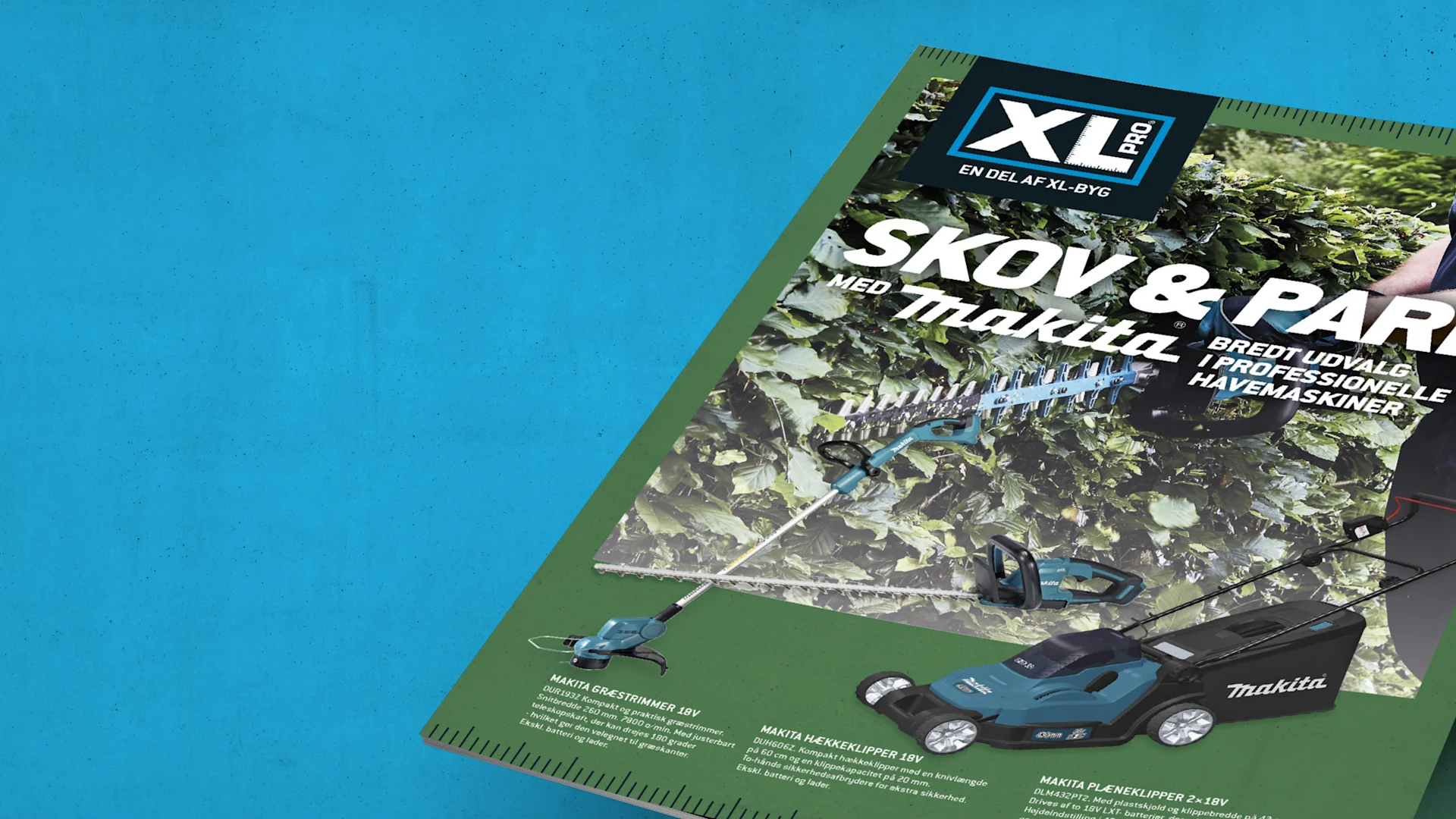 XL-PRO Makita Skov & Park brochure 2026