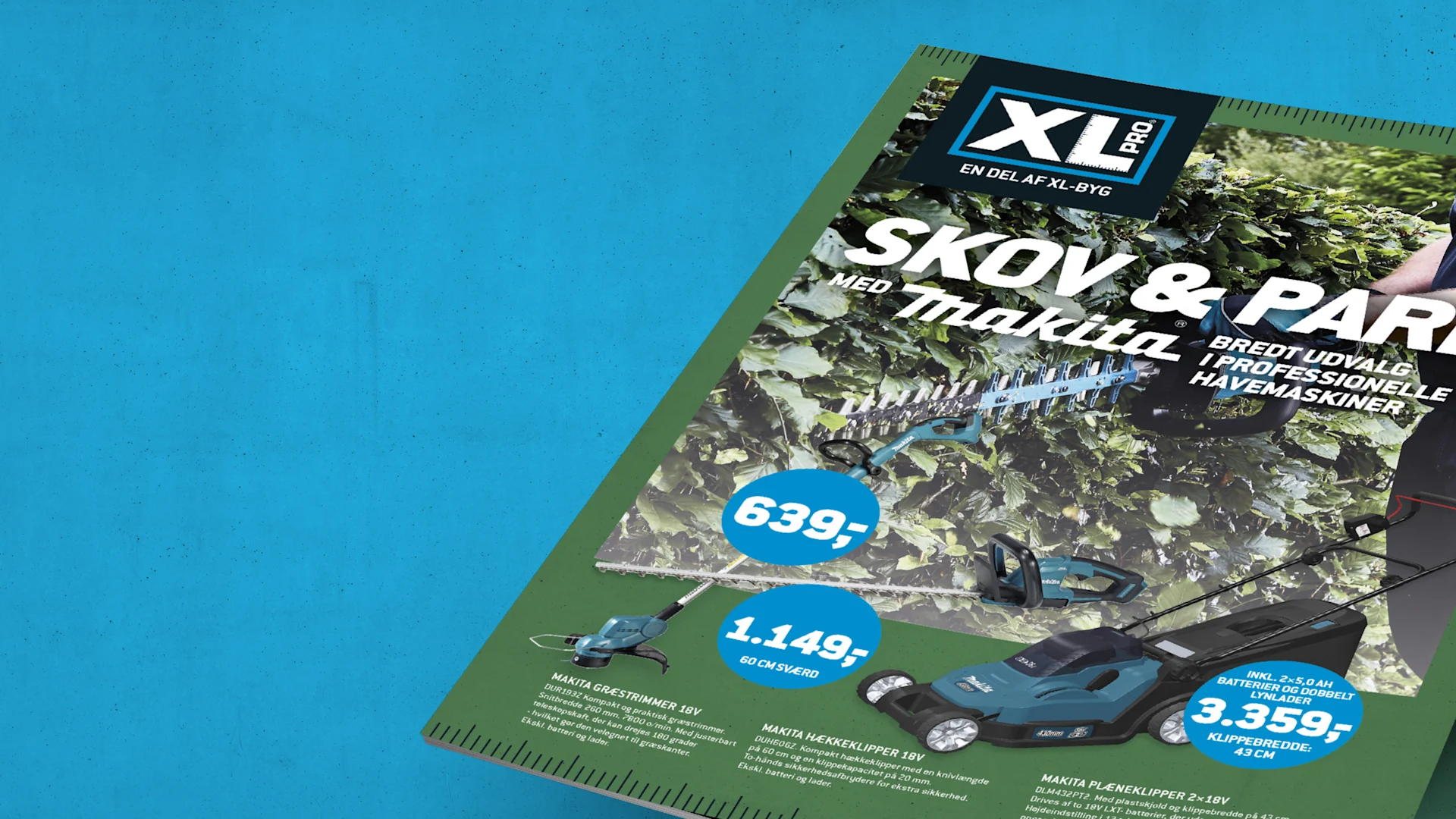 XL-PRO Makita Skov & Park brochure 2026