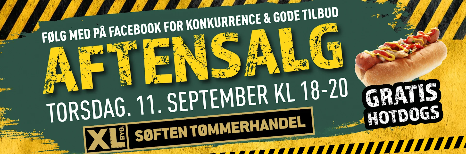 XL-BYG Søften Tømmerhandel A/S - Aftensalg September 2025