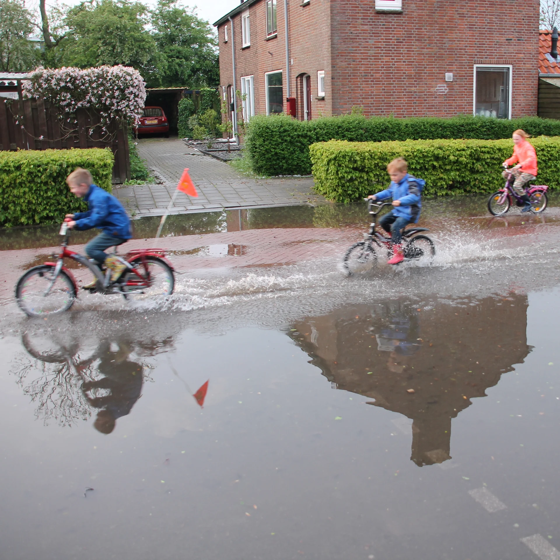 Stigende mængder regn øger behovet for afvanding for undgåelse af oversvømmelser.
