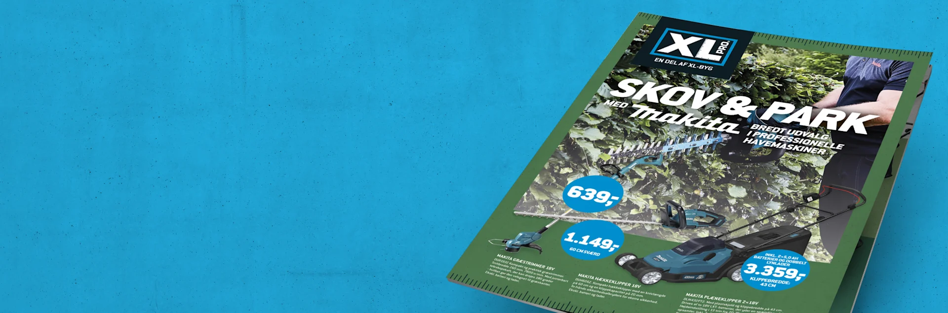 XL-PRO Makita Skov & Park brochure 2026