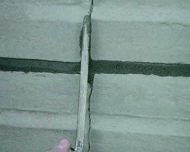 Reparer den revnede mur med murpuds Trin 7 - XL-BYG
