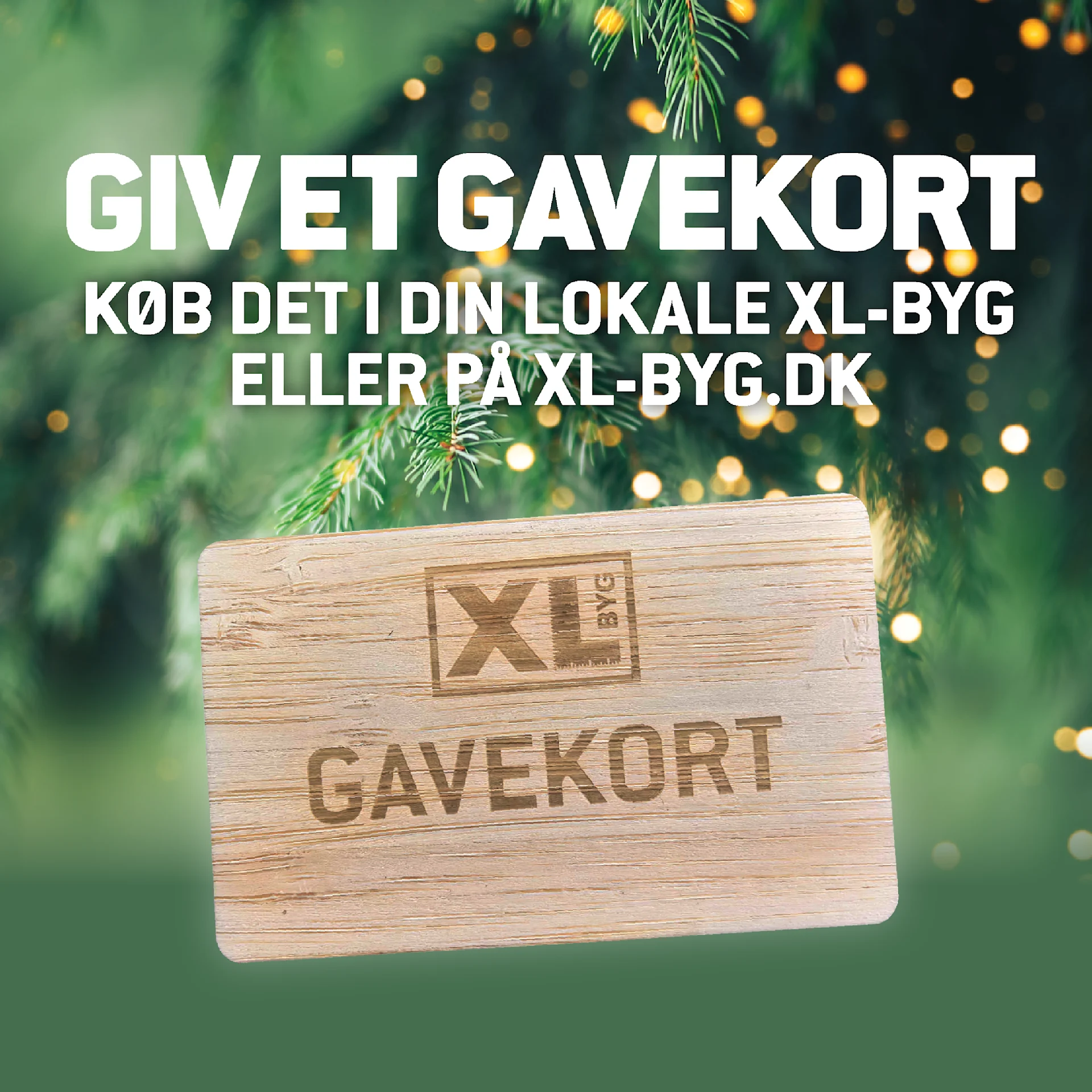 Mangler du den perfekte julegave til gør-det-selv-typen? Med et gavekort fra XL-BYG rammer du altid plet. Gavekortet kan bruges på alt fra værktøj og byggematerialer til haveudstyr og boligindretning. 