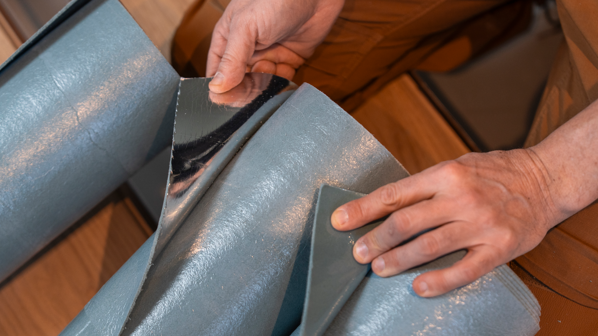 gulvunderlag med og uden fugtspærre