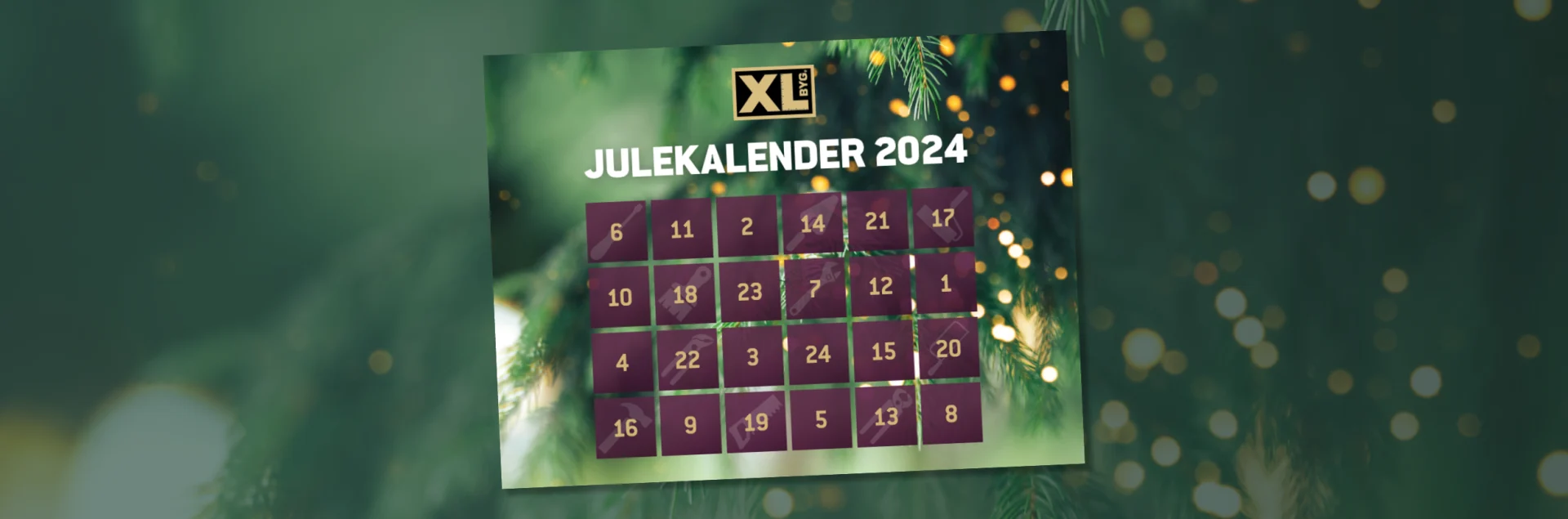 Deltag i XL-BYGs julekalender 2024