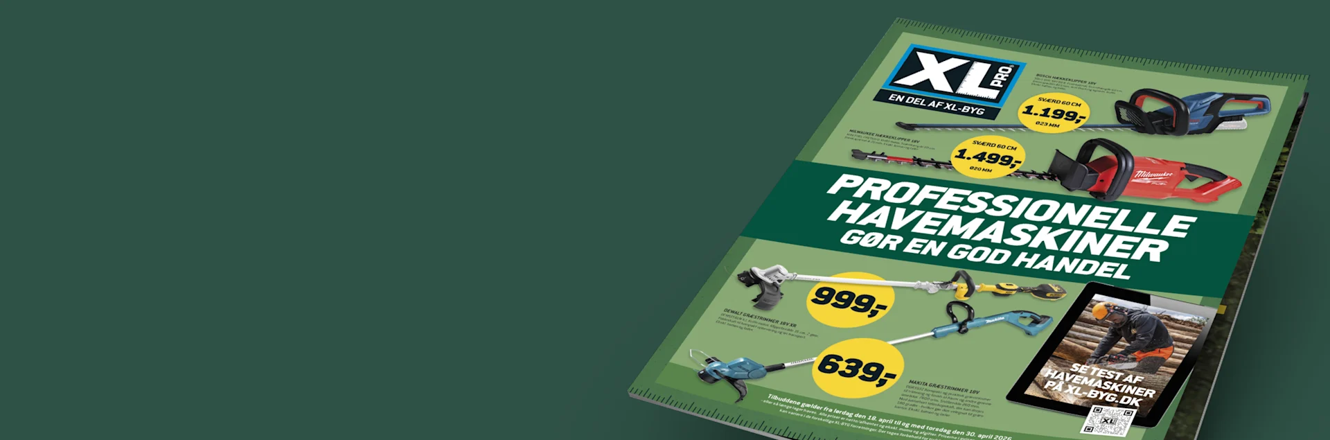 XL-BYG Professionelle havemaskiner - Gør en god handel!