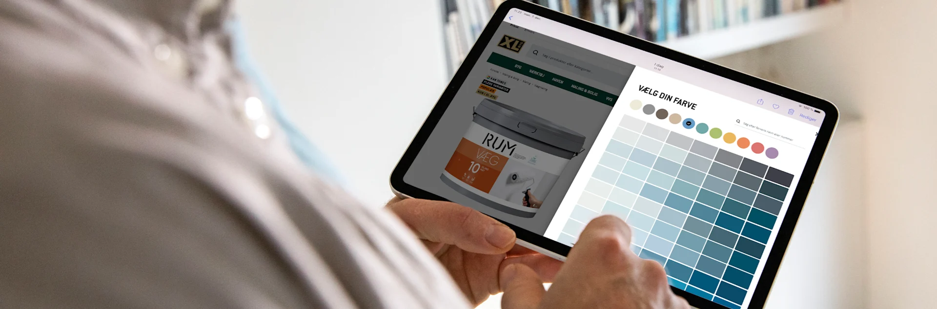 Prøv den digitale farvevælger fra XL-BYG 