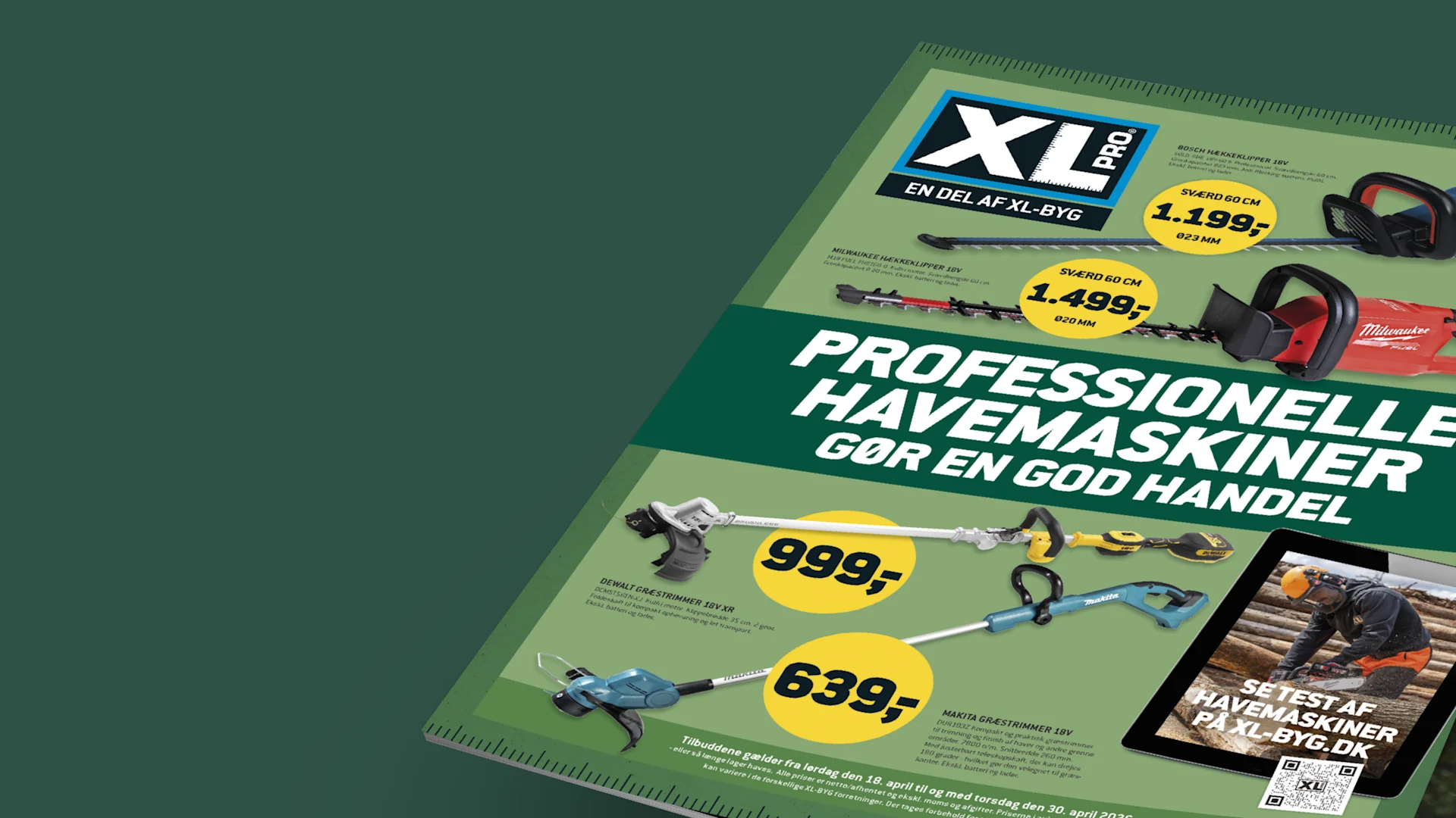 XL-BYG Professionelle havemaskiner - Gør en god handel!
