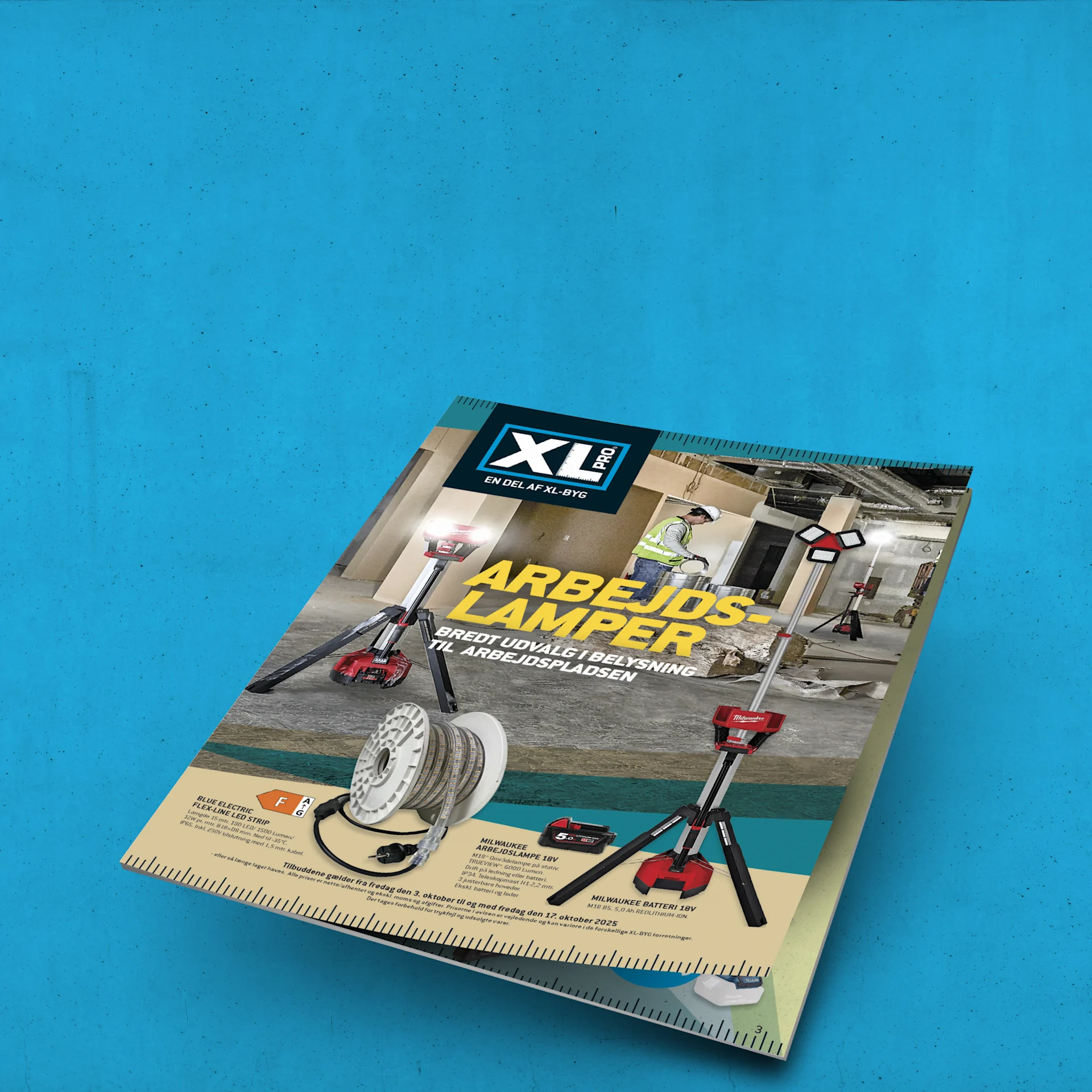 Læs det nye XL-PRO belysningskatalog for den professionelle håndværker
