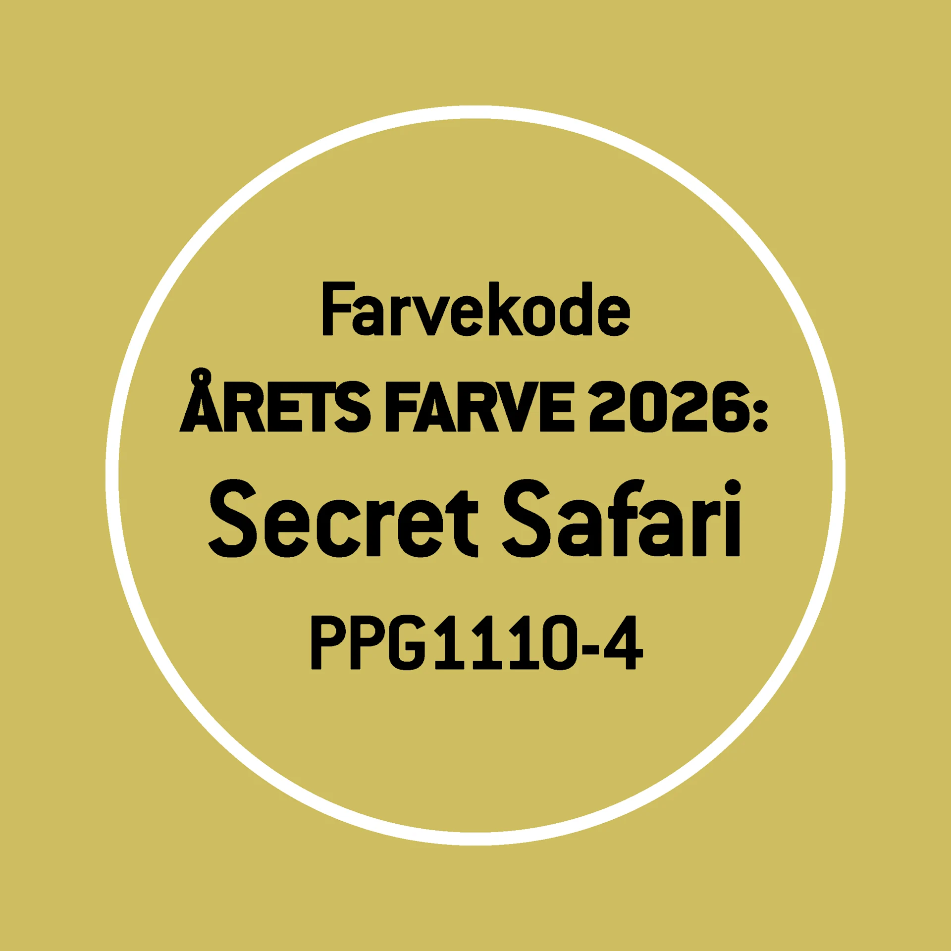 Årets farve 2026 fra Dyrup
