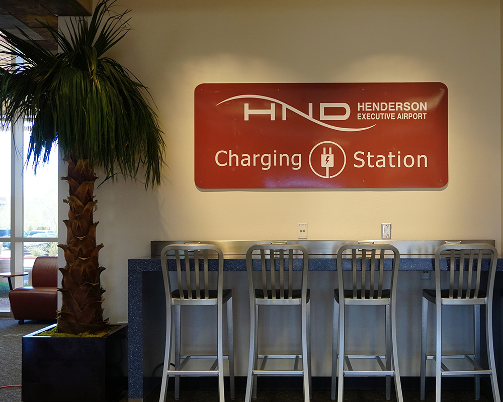 HND FBO Tour charging