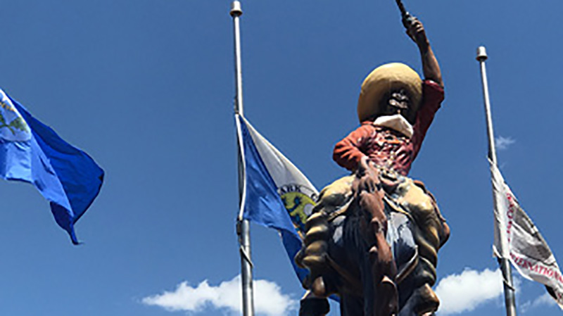 Art at the Airport: ‘Vaquero’ pays tribute to the west