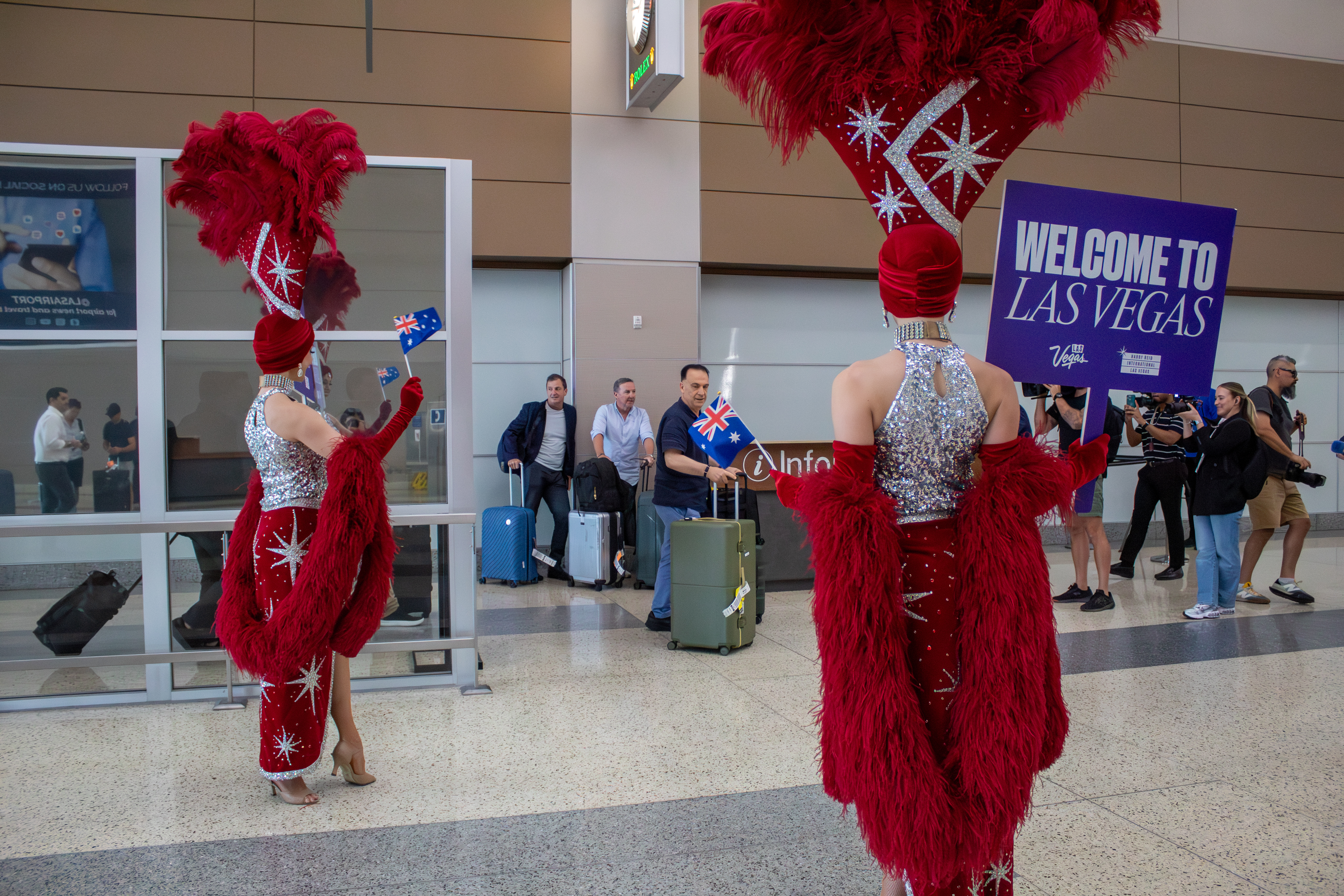Welcome Qantas Passengers