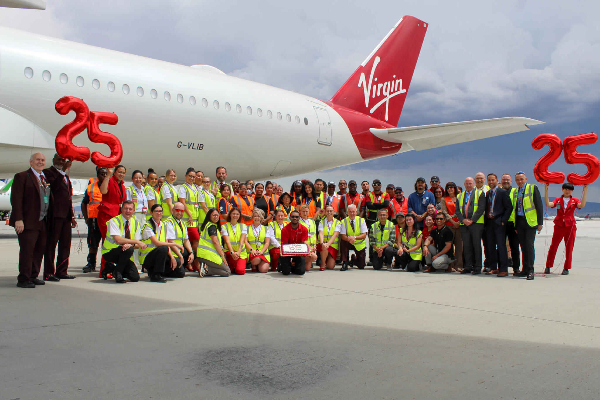 Virgin Atlantic marks 25 years of service to LAS