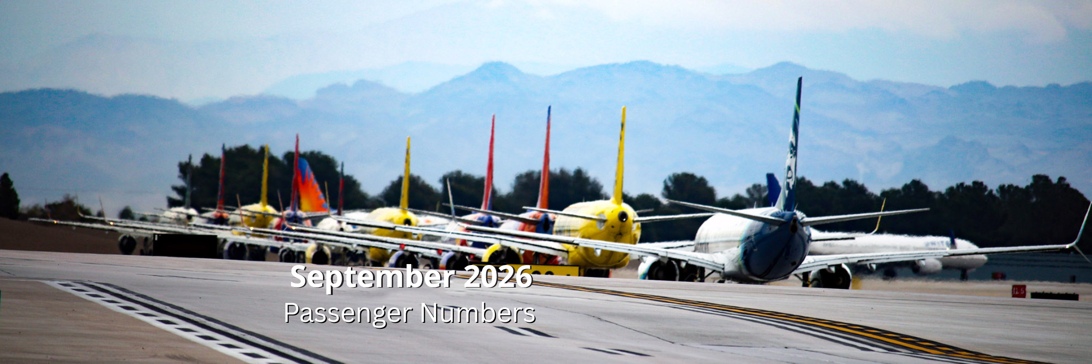 SEPT 2026 Passenger Numbers