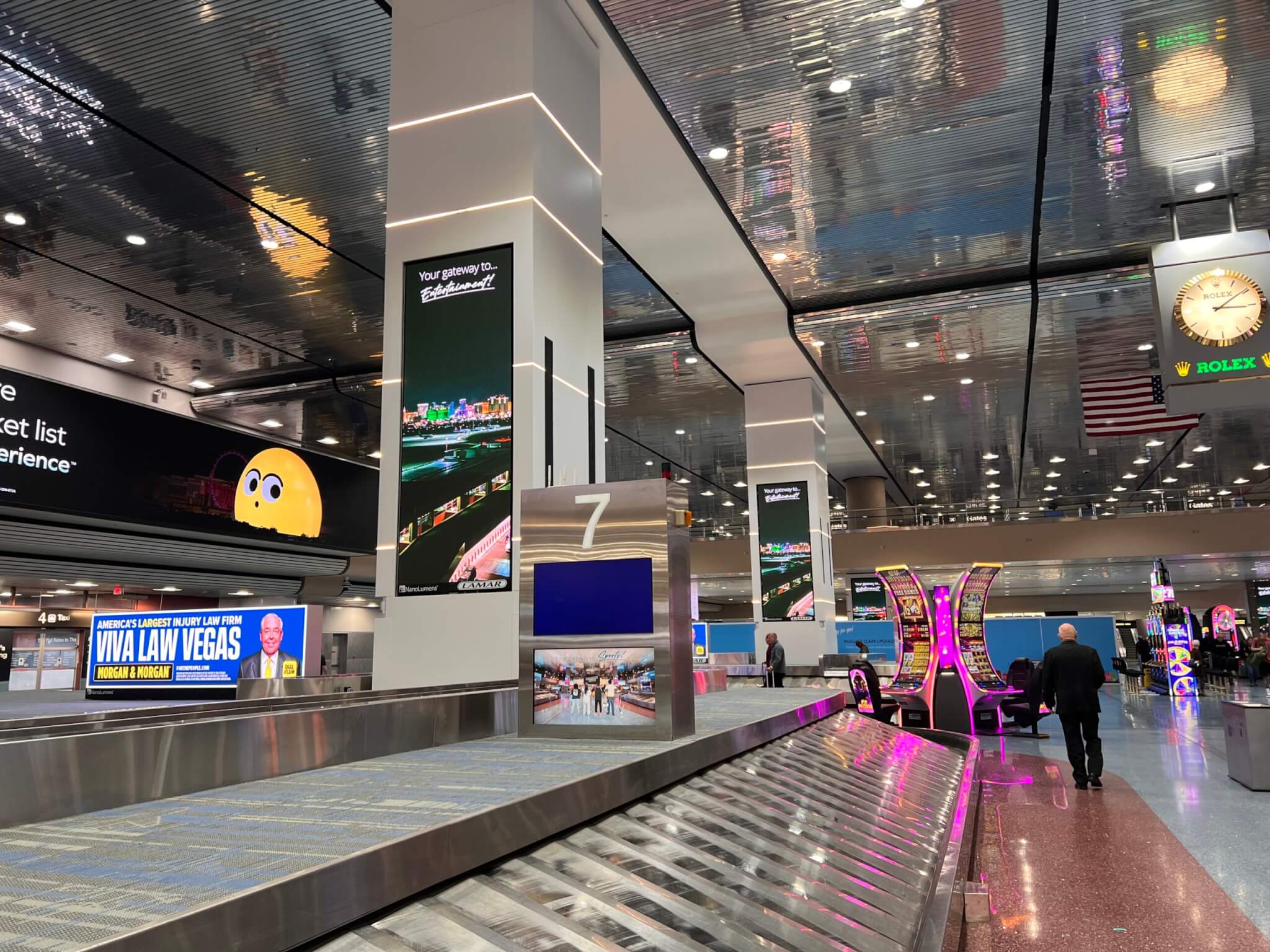 LAS is glowing up with upgrades from curb to gate