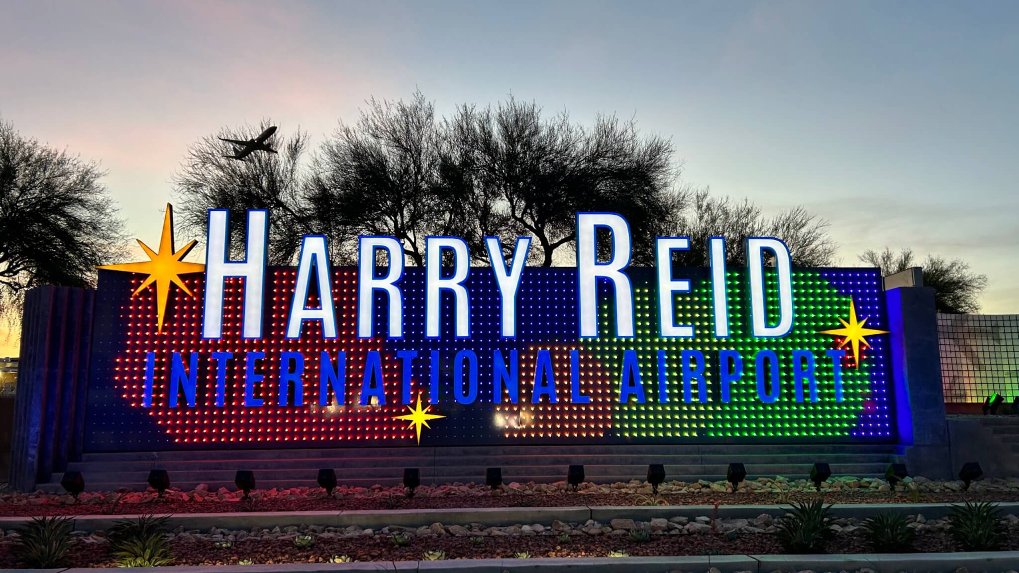 LAS celebrates namesake with new monument sign