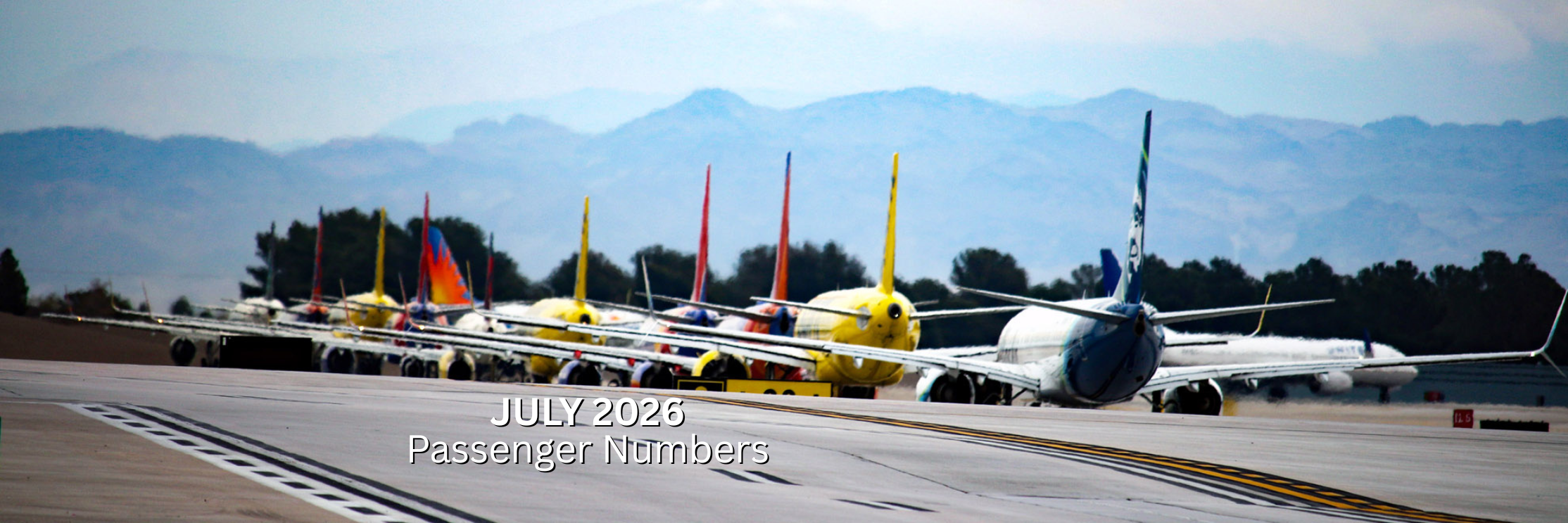 July 2026 Passenger Numbers
