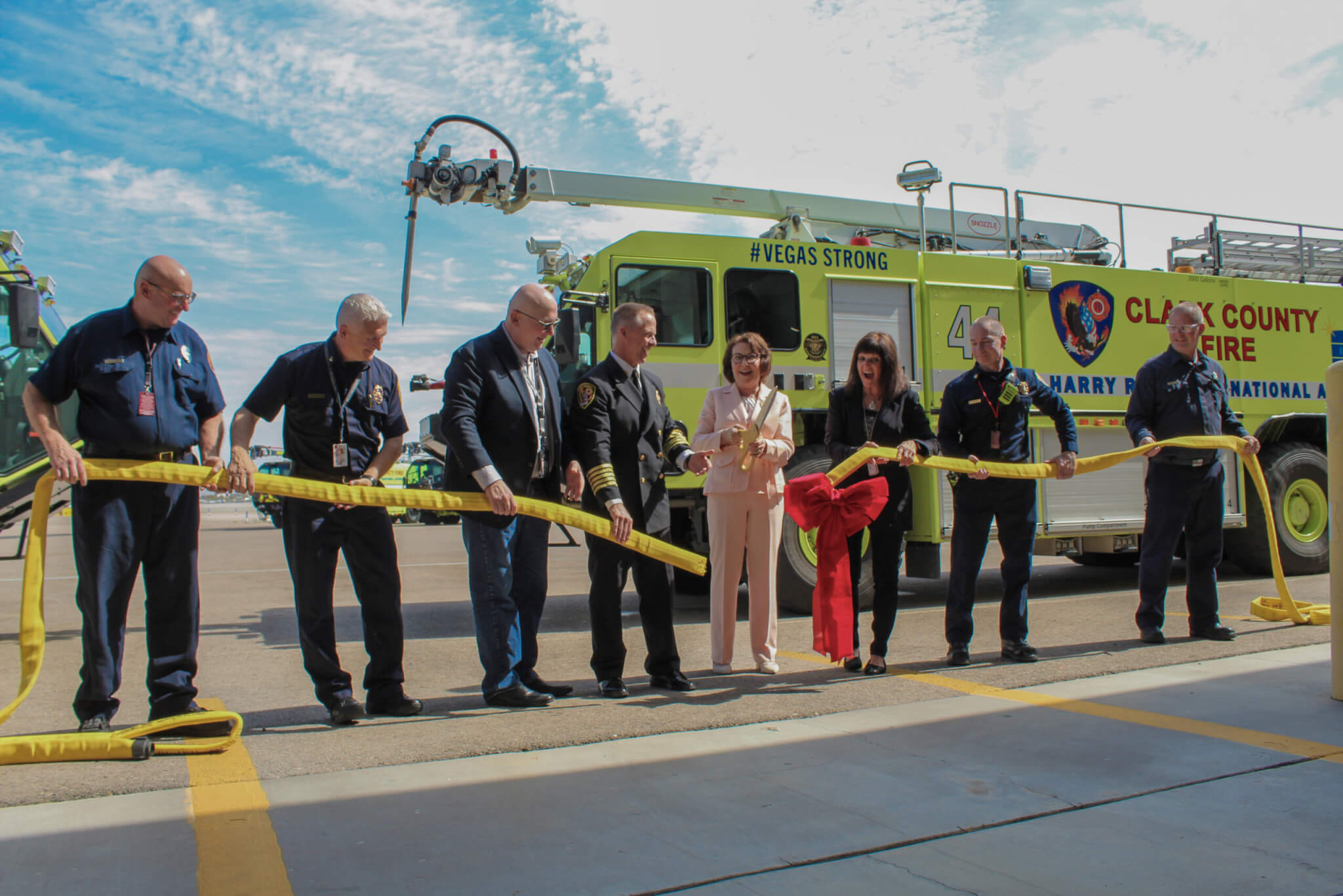 LAS enhances safety with new firefighting trucks