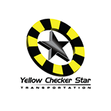 Yellow Checker Star Transportation - Small Card Image