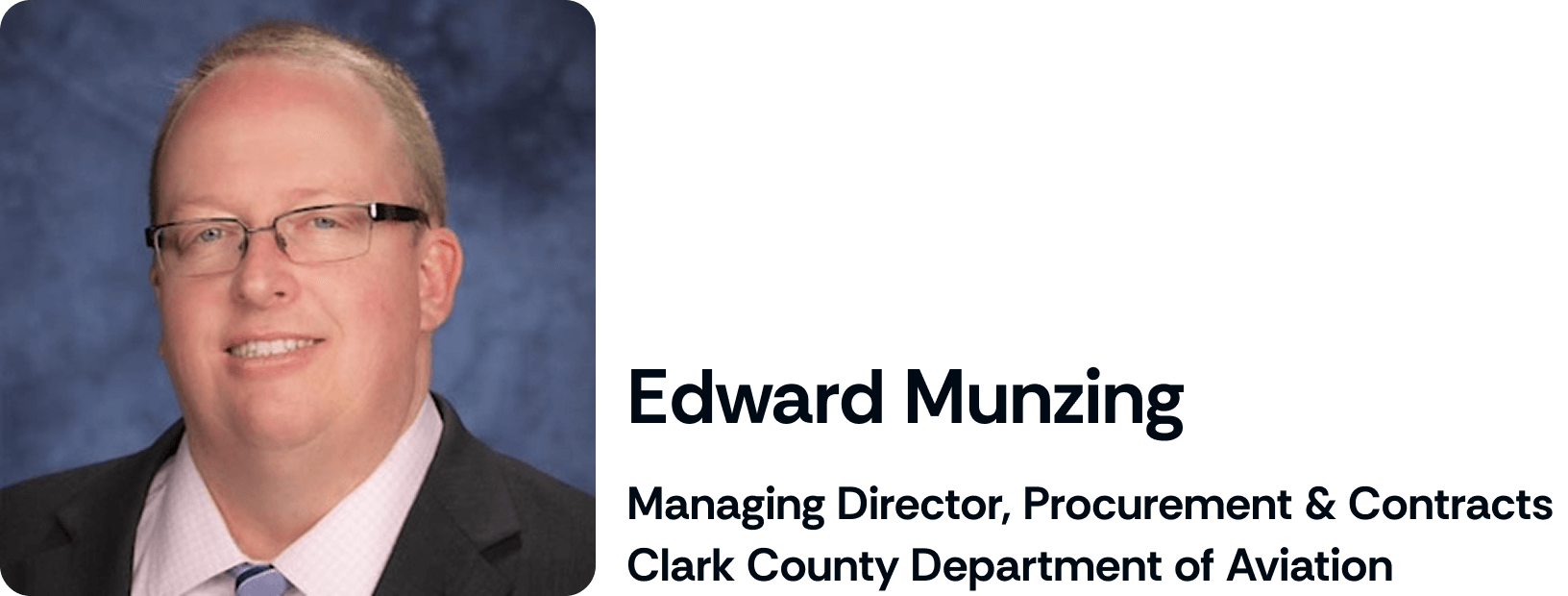 Bio Header Edward Munzing