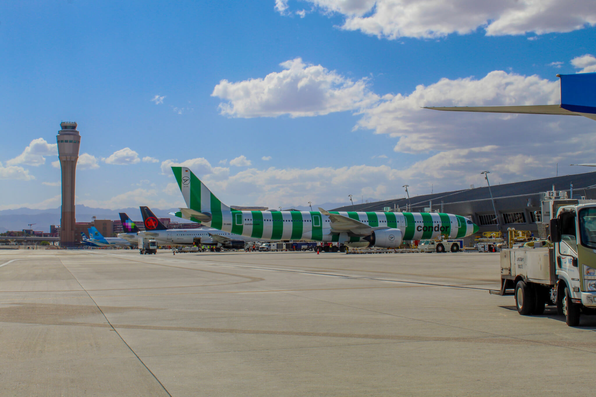 #SpottedatLAS: Aircraft with European flair