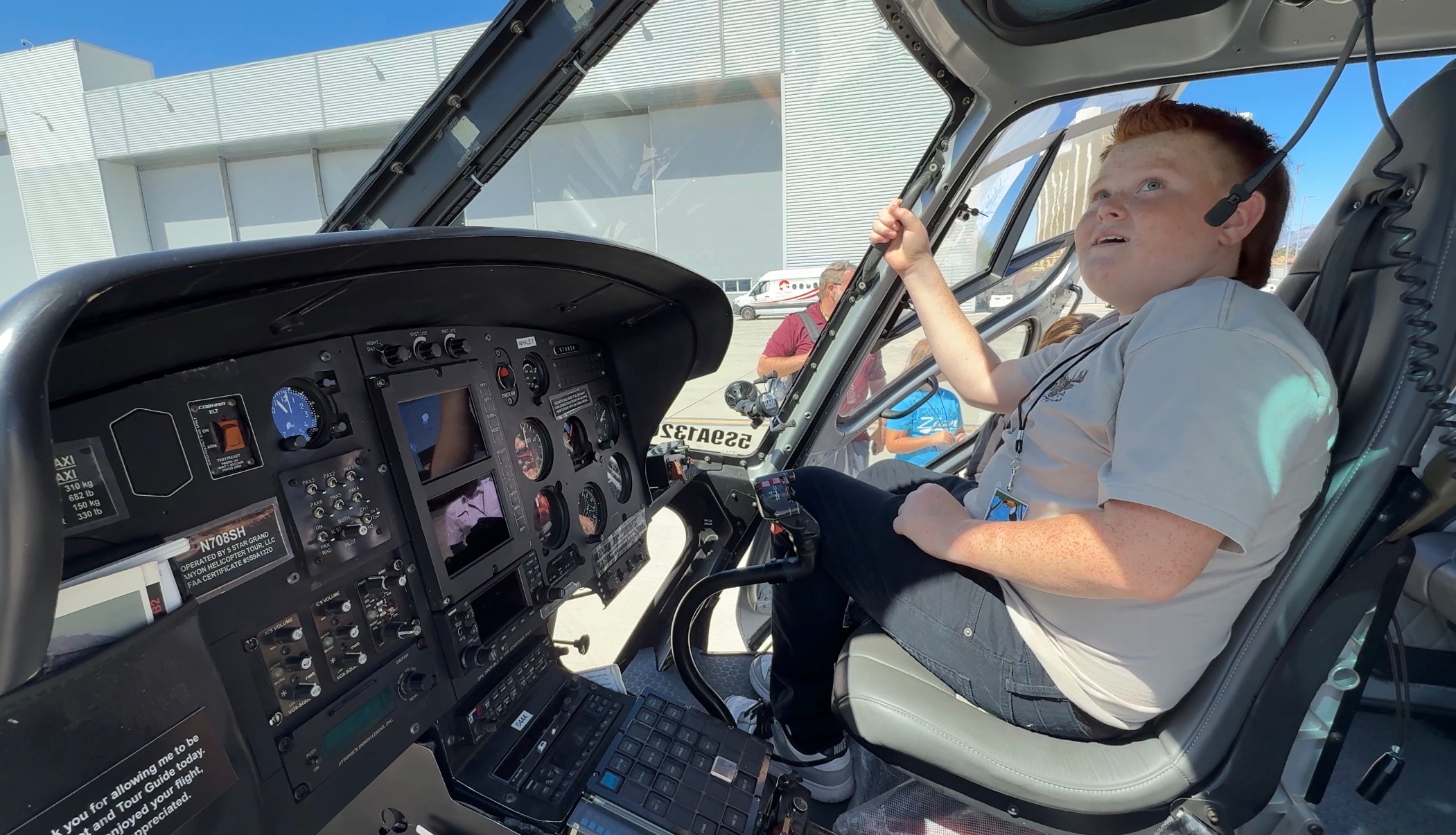 Take Your Child to Work Day Heli