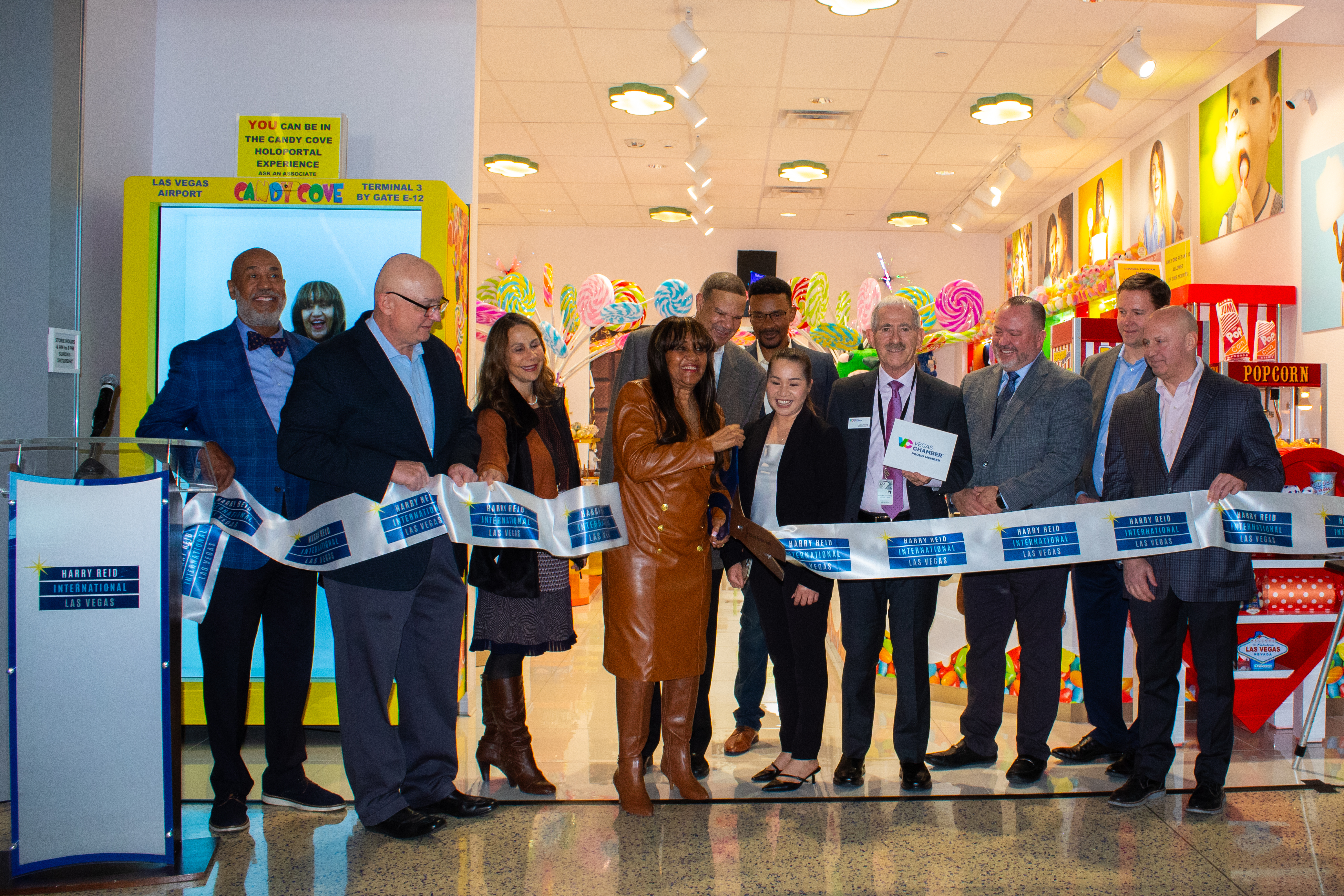 Candy Cove Ribbon Cutting