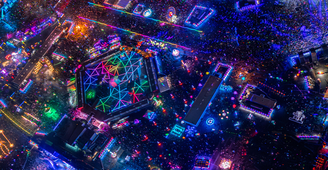 LAS Welcomed EDC Fans to Las Vegas with Live Music