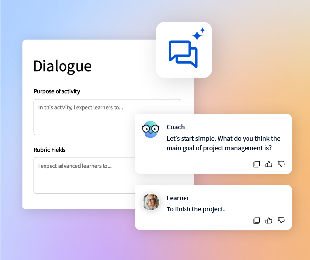 New Era: Immersive Learning Dialog