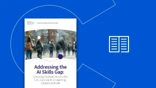 Addressing the AI Skills Gap Resource Tile 312x176
