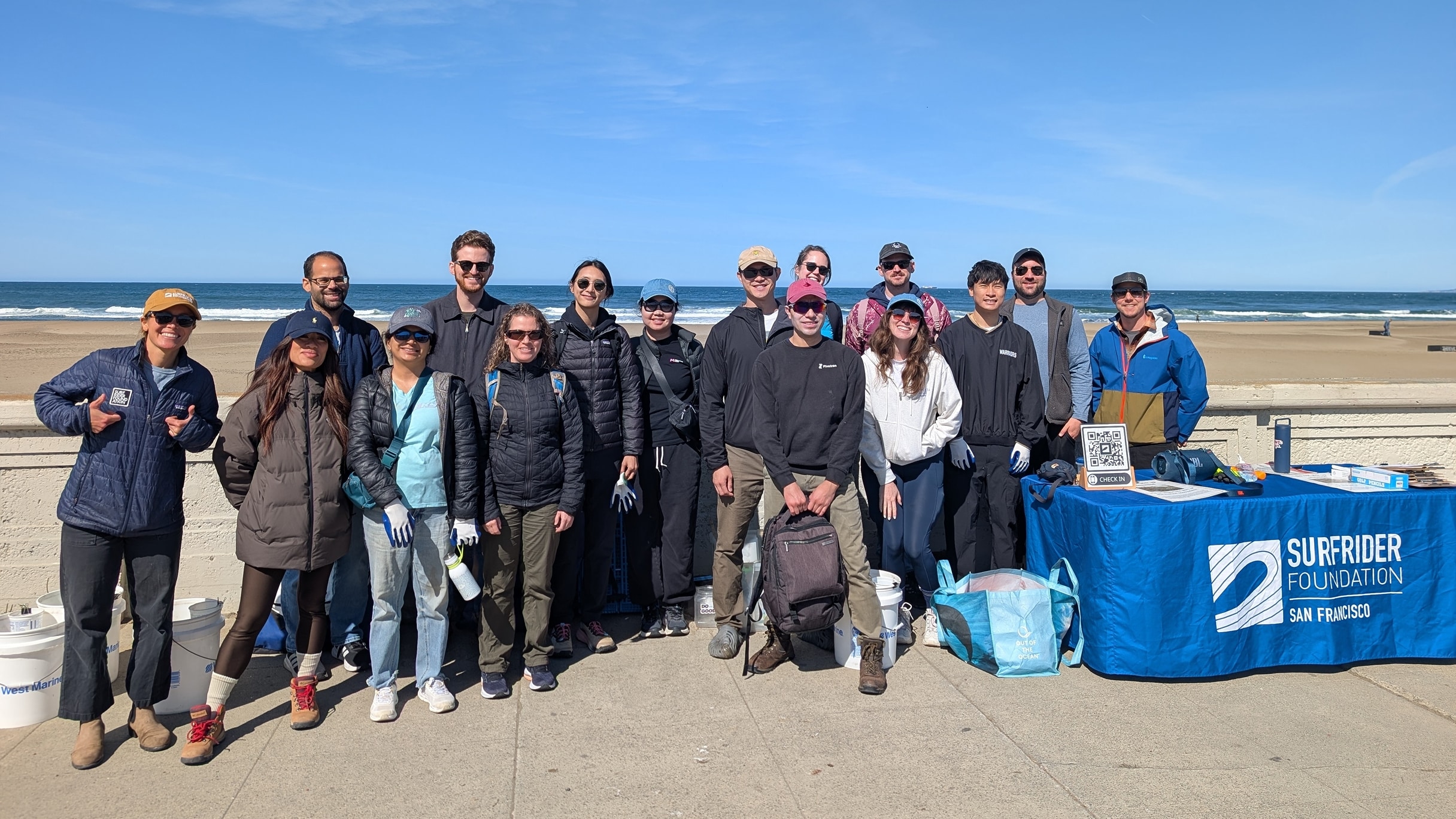Pinterest employees volunteering during the 2026 Global Month of Service. 