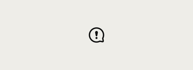 An icon representing an error message