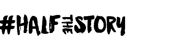 #HalftheStory logo