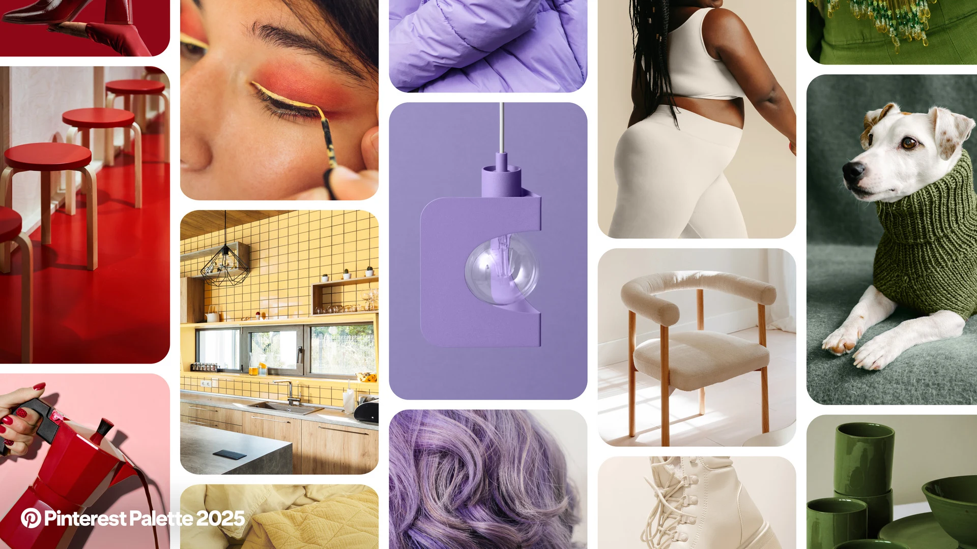 How to Use Pinterest's 2025 Color Palette in Website Design | Westco Web Design Pinterest Color Palette 2025
