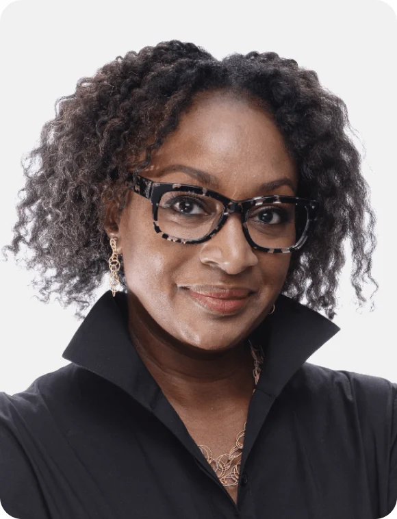 A headshot of Pinterest’s Chief Legal & Business Affairs Officer, Wanji Walcott