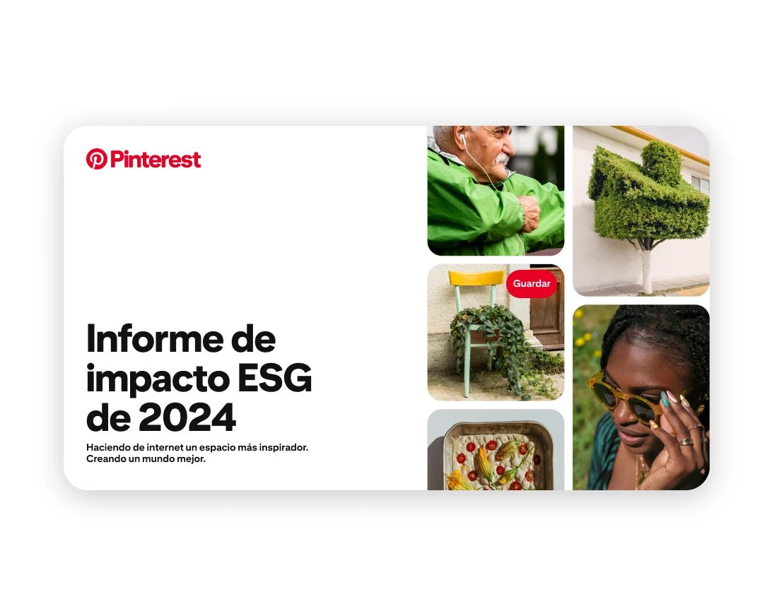 La diapositiva de portada del Informe de impacto ESG de 2024.