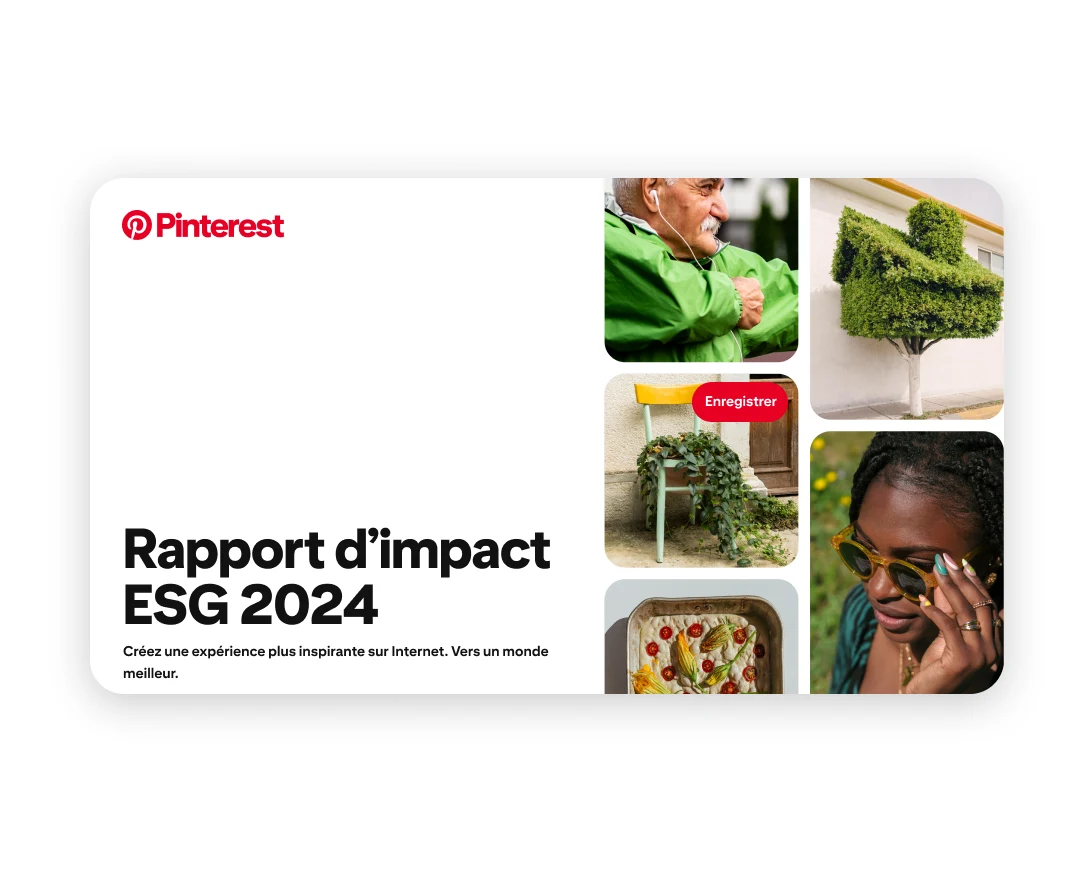 La diapositive de couverture de notre rapport d’impact ESG 2024.