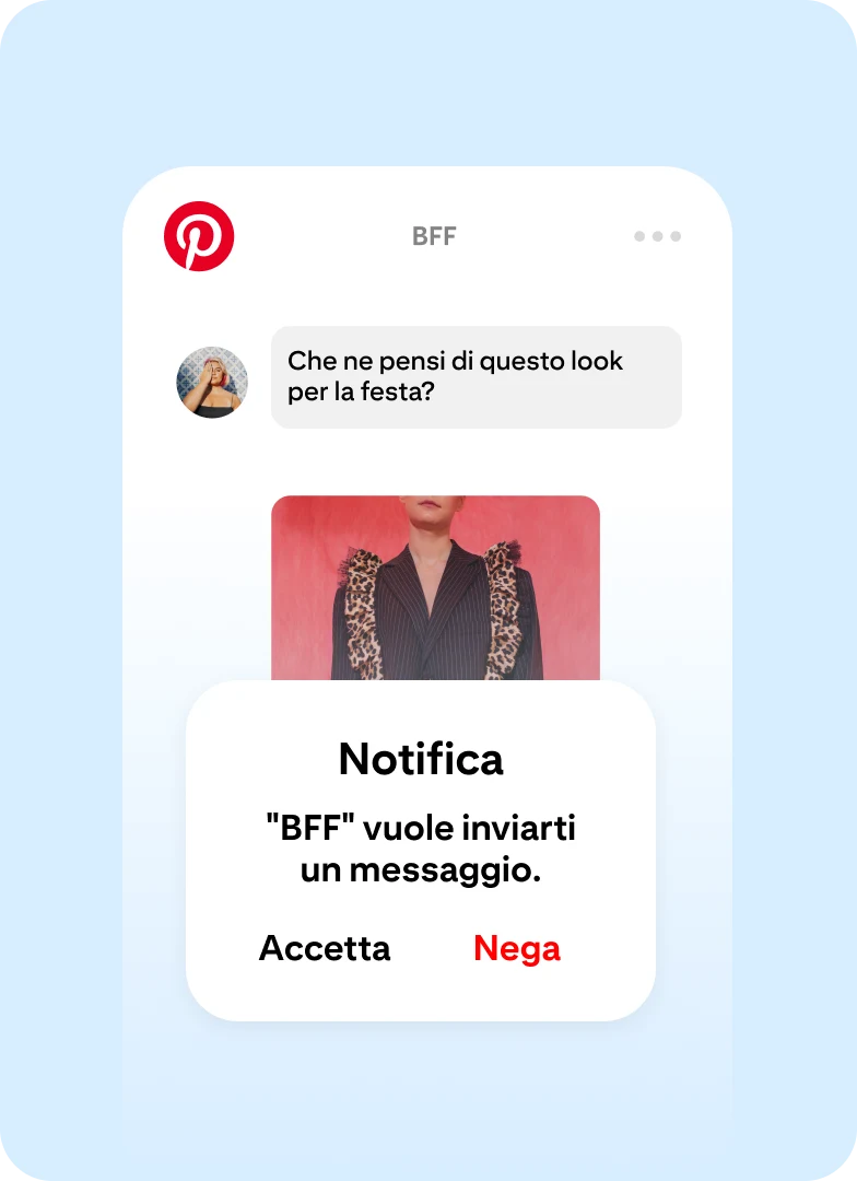 È possibile inviare messaggi solo a follower che segui a tua volta e che conosci nella vita reale