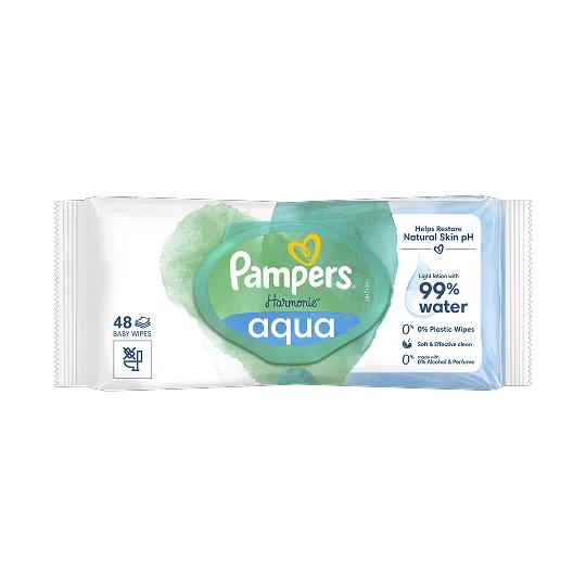 Pampers® Harmonie Aqua 0 % Plastic