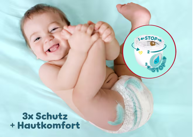 Unser bester Komfort mit 3x Auslaufschutz