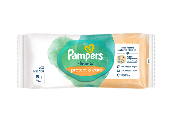 Pampers Harmonie Protect & Care Feuchttücher