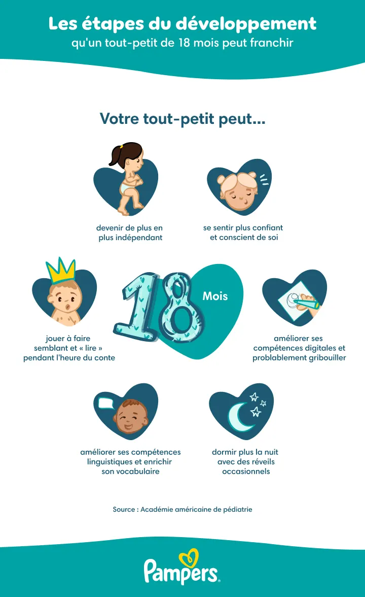 Jalons de développement à 18 mois Jalons de développement à 18 mois