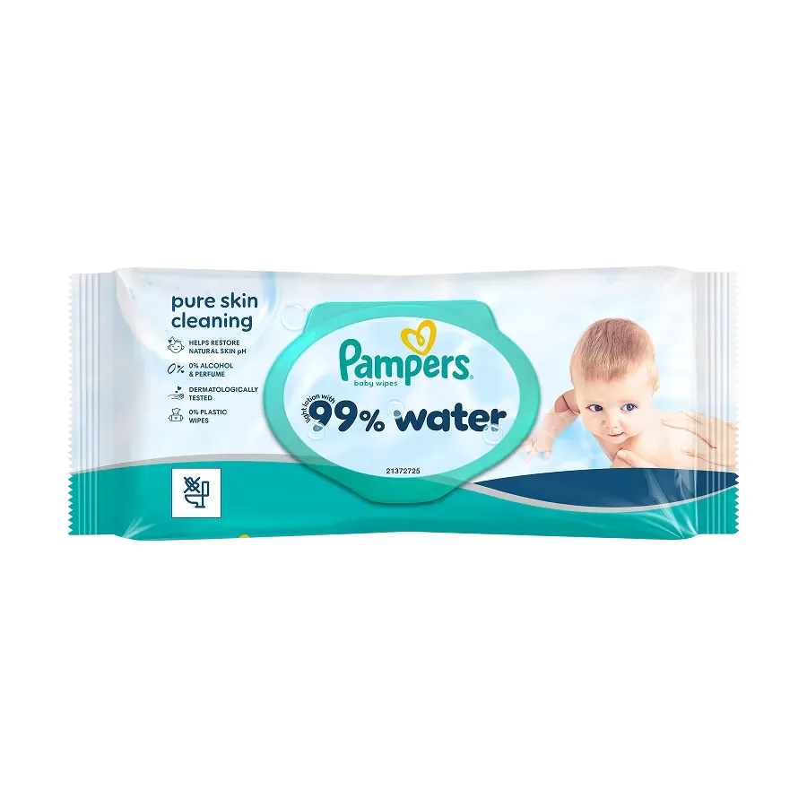 Șervețele Pampers® 99% apă