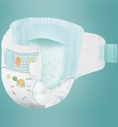 Pampers Baby Dry nappy graphic