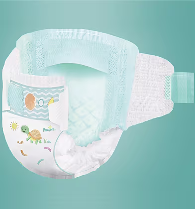 Pampers Baby Dry nappy graphic Pampers Baby Dry nappy graphic