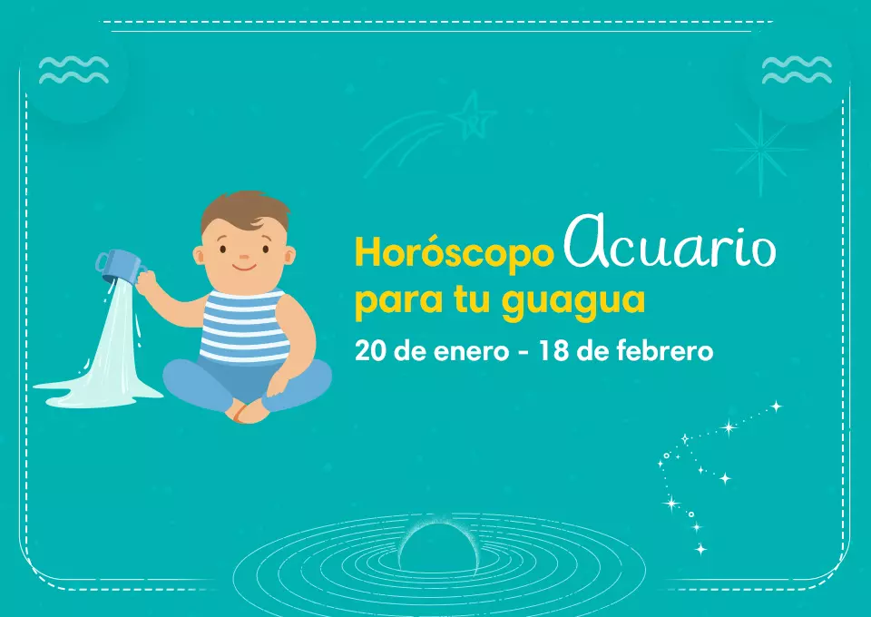 Personalidad del horóscopo Acuario para tu bebé


Acuario
20 de enero - 18 de febrero